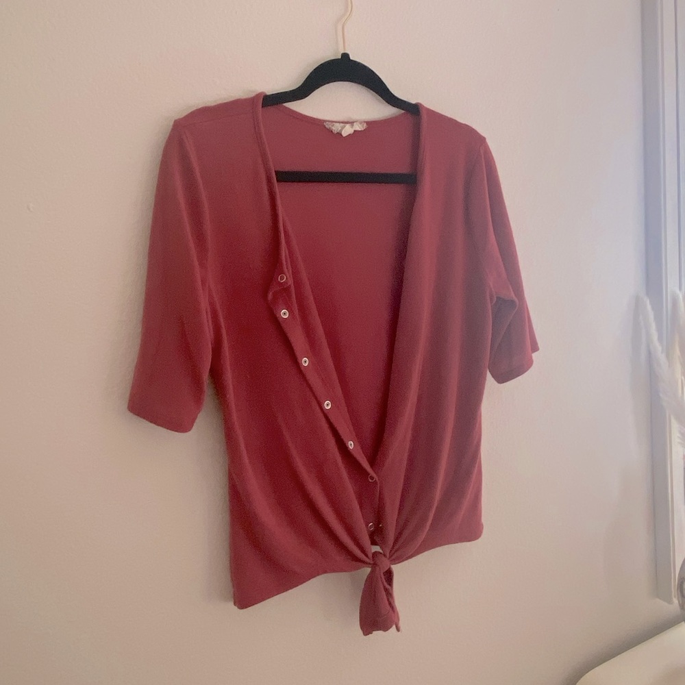Cropped cardigan
